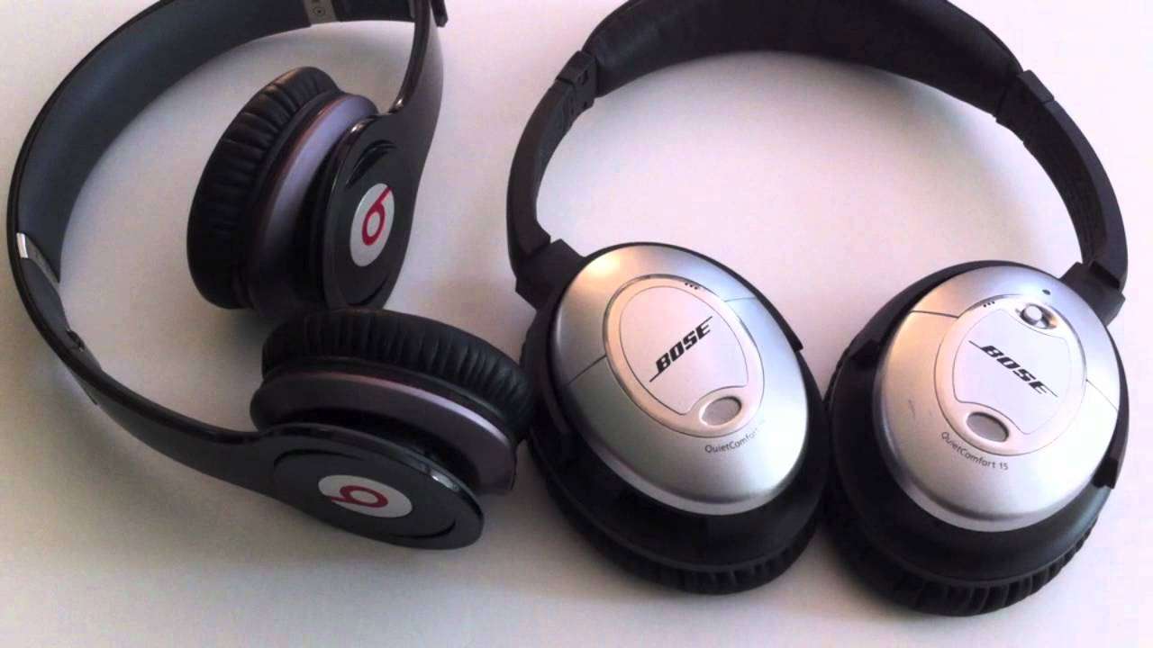 bose versus beats noise cancelling headphones