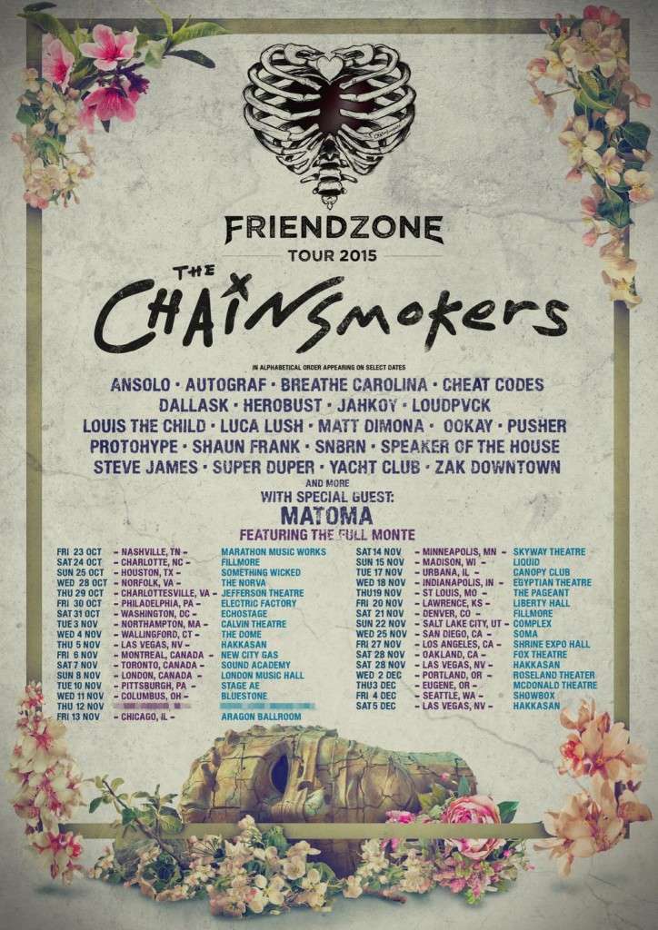 The Chainsmokers Kick Off Friendzone Tour With New EP Your EDM