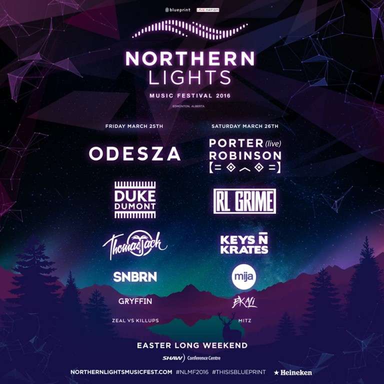 Northern Lights Music Festival Returns To Edmonton, Alberta Your EDM