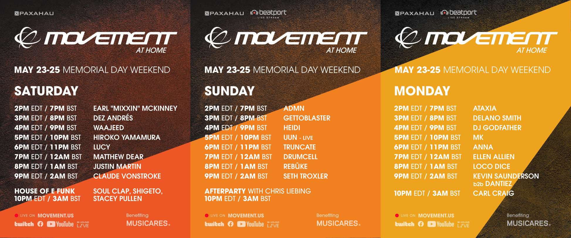 Movement Detroit Sets up Livestreams for Original Festival Weekend